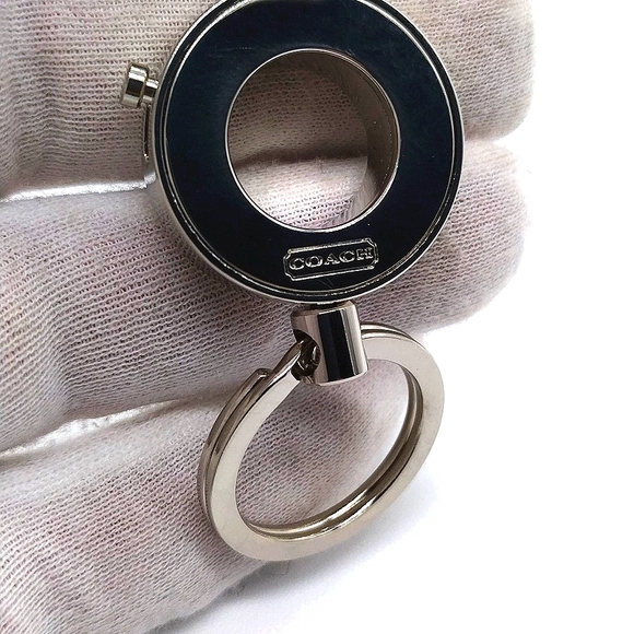 Vintage COACH Grommet Valet Keychain Fob #1658 - Picture 7 of 7